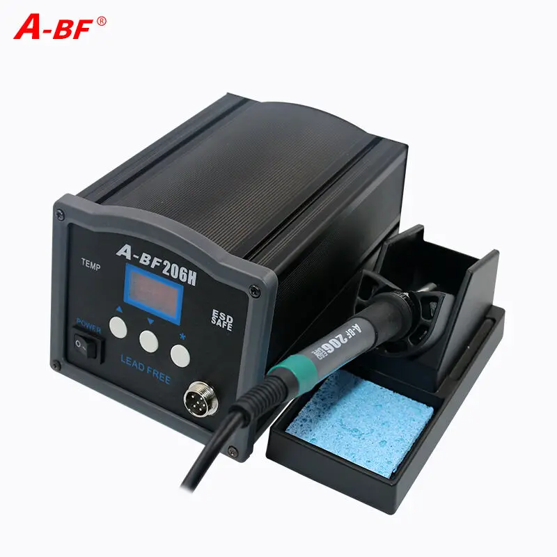 

A-BF 90W120W/150W безсвинцовый цифровой дисплей, электрическая паяльная станция, высокомощный паяльник 204H/206H/208H