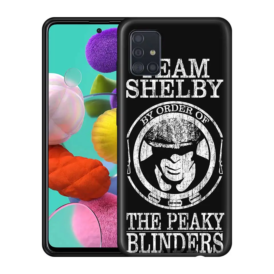 

Peaky Blinders Case for Samsung Galaxy A51 A71 A50 A21s S20 FE S21 Ultra A31 A10 A20e A41 A70 M31 A30 Black TPU Phone Cover Capa
