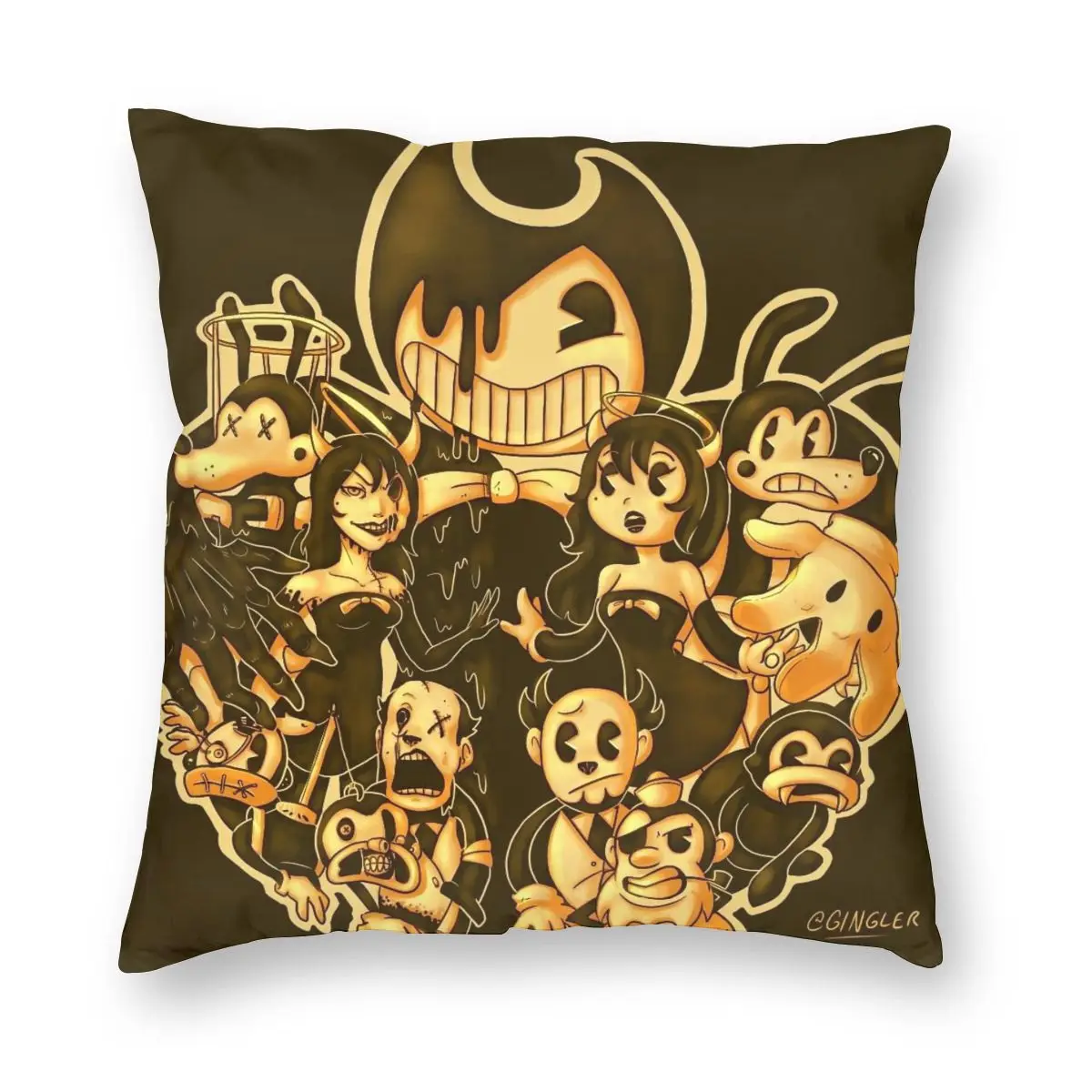 

Чехол для подушки Bendy And Ink Machine 118 Подушка «Dakimakura»