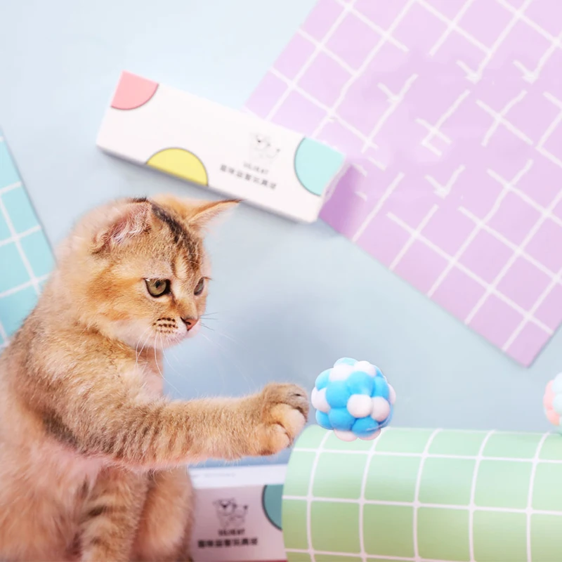 HOOPET игрушка для домашних животных обучающая кошек мячик мягкие игрушки круглый