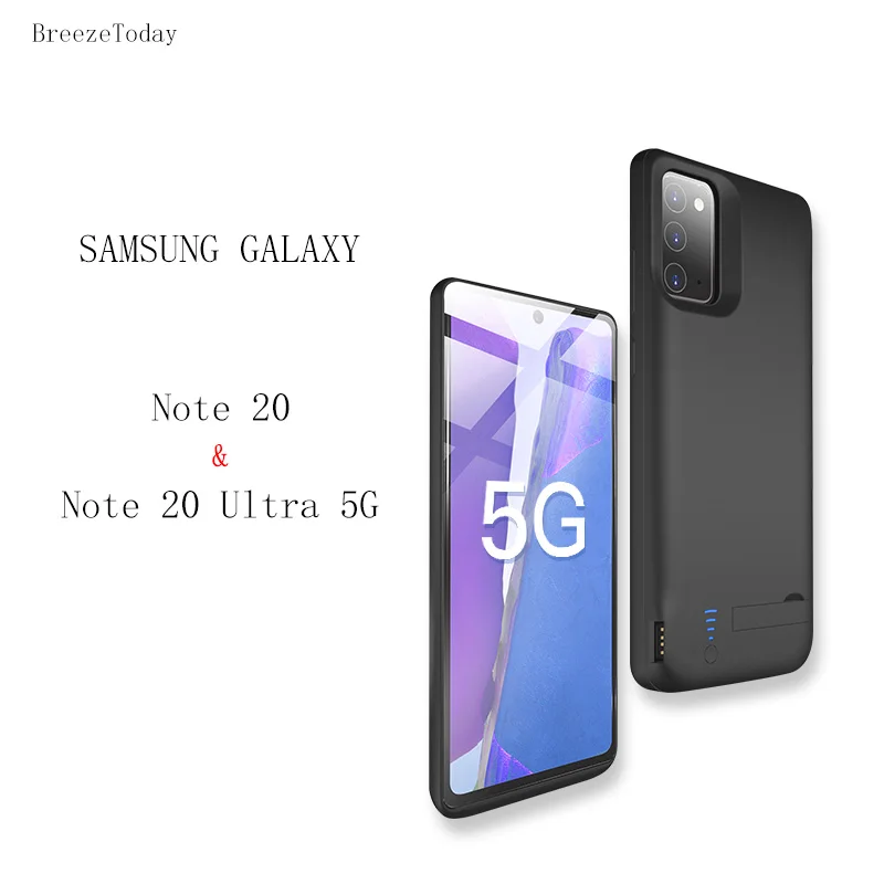 Чехол с зарядным устройством для Samsung Galaxy Note 20 Ultra 5G чехол внешним аккумулятором