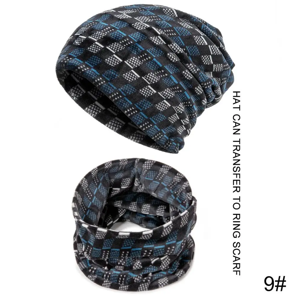 Evrfelan многофункциональные шапки Skullies Beanies женские шапочки для конского хвоста шапки можно переносить на шарфы унисекс многофункциональные gorras - Цвет: 09