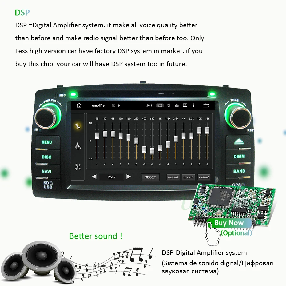DSP 4G+ 64G 8 core 2 Din android 9,0 автомобильный DVD плеер gps навигация авто для защитные чехлы для сидений, сшитые специально для Toyota Corolla E120 автомобиль радио мультимедиа головы ООН
