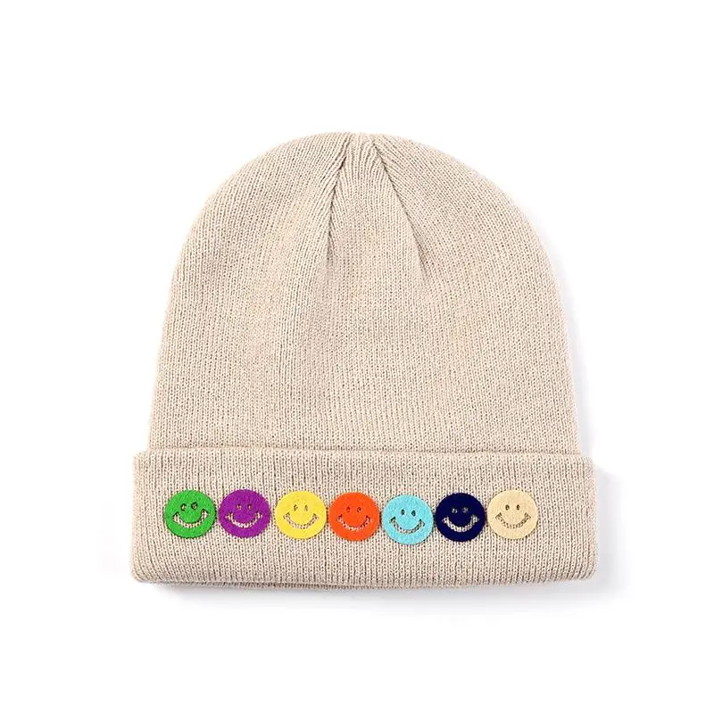 Корейская НОВАЯ шапка осень-зима модная теплая вязаная в британском стиле