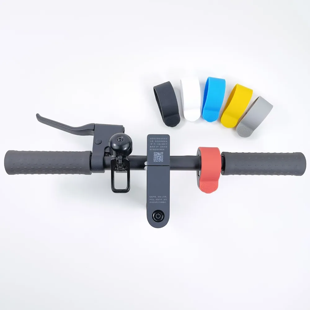 

1pc Universal Protective Cover Handlebar Finger Dial Cover Silicone Sleeve Case For Xiaomi M365/1s/PRO/MAX G30 Electric Scooter