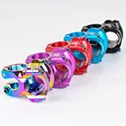 CNC Сверхлегкий высокопрочный цветной велосипедный короткий стержень 0 градусов 31,8*35 мм MTB XC AM DH FR велосипедный руль