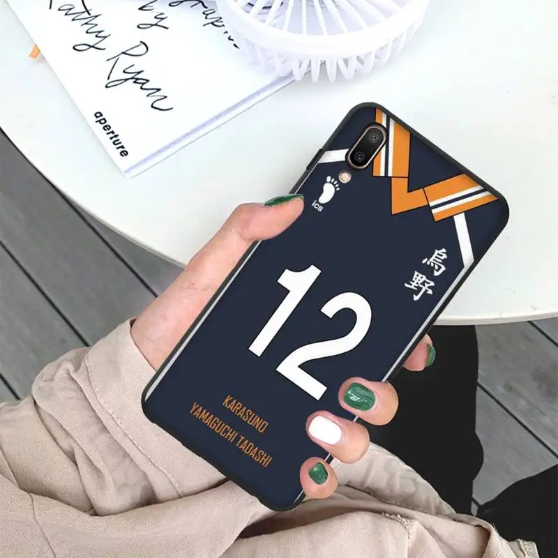 

New Haikyuu Hinata Attacks Anime Phone Case for Vivo Y91C Y11 17 19 17 67 81 Oppo A9 2020 Realme c3