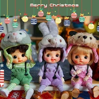 obitsu ob11 bjd 11cm doll toys 19 joint top quality chinese doll bjd ball joint doll with cosplay bunny doll clothes
