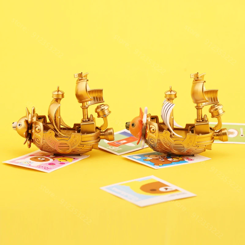 

2 Styles New Hot Toy Going Merry Thousand Sunny Pirate Boat Model Mini Figure Ship Collectible Doll