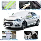 Магнитный Зимний Козырек от снега для автомобиля, защита от снега для лобового стекла автомобиля