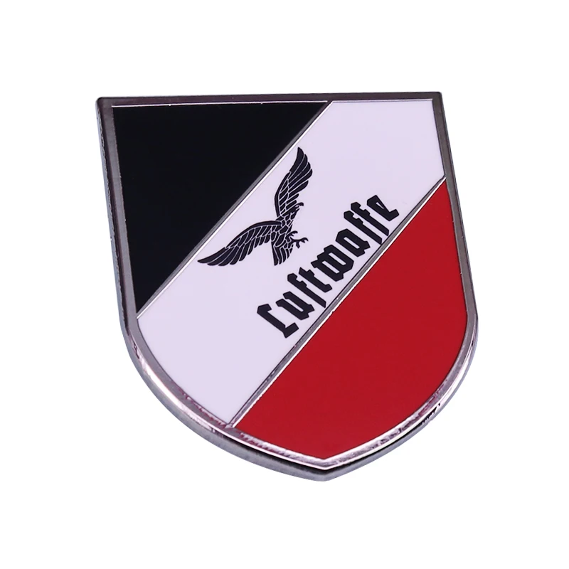 Значок Luftwaffe shield трехцветный Вторая мировая война значки немецких ВВС орла