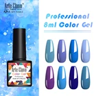 Гель-лак для ногтей Arte Clavo, 8 мл, ярко-синий цвет