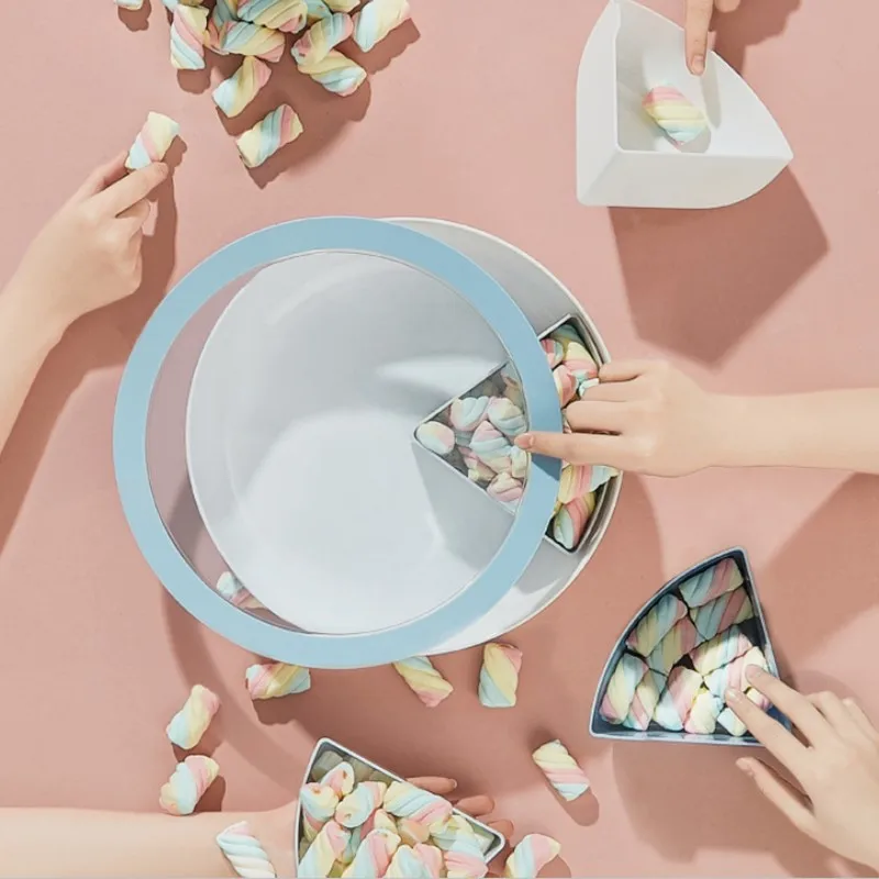 Двойная коробка для сладостей JO LIFE Macaron сушеных фруктов орехов многоярусная