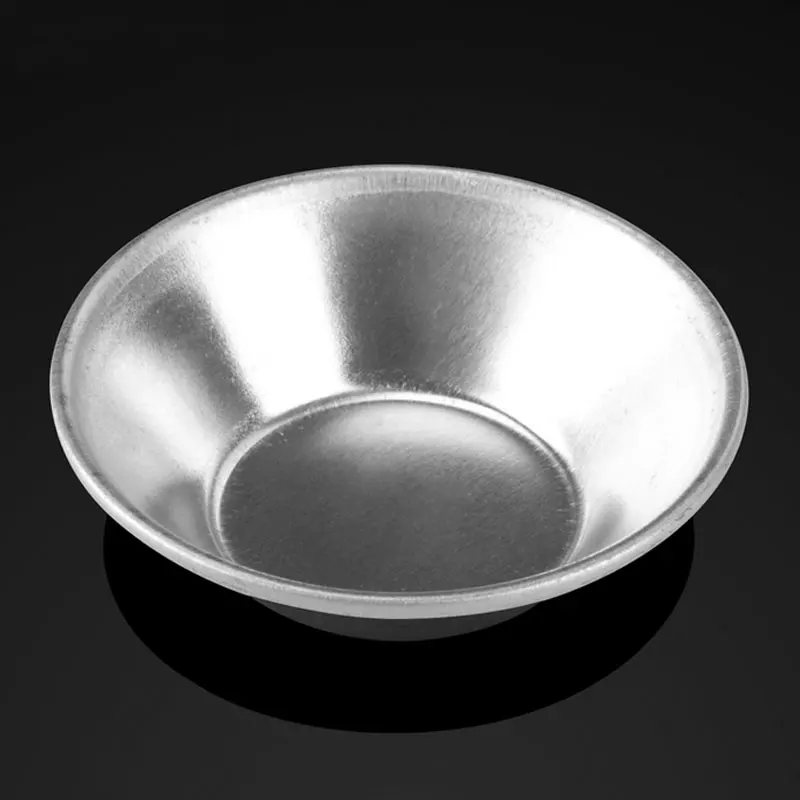 10 шт. алюминиевое яйцо Tart форма для кекса фруктовый торт пресс-форма многоразовая