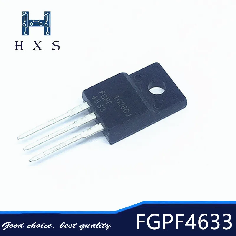 10 шт. FGPF4633 FGPF 4633 a 220 TO 220F новый оригинальный|Импульсный источник питания| |