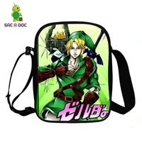 women shoulder bag 3d jojos bizarre adventure jojo print messenger bag for teenage girls japanese anime design bags small purse
