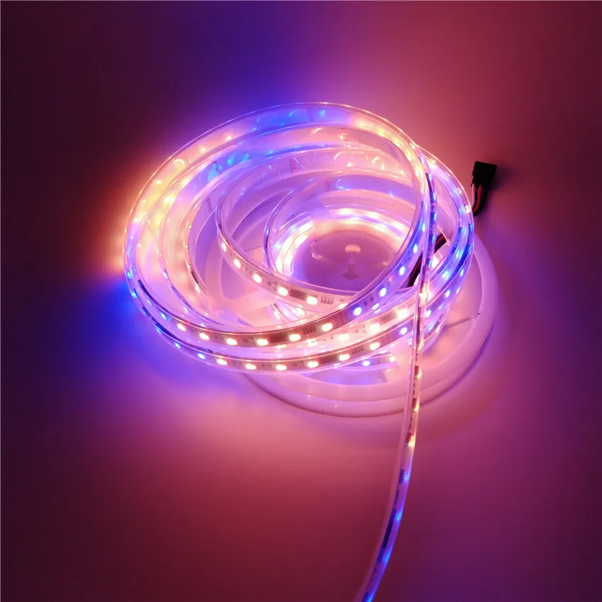 Водонепроницаемая светодиодная лента UCS512C4(DMX512) rgbw IP68 24 В цифровая rgb Φ 5 м 16 7 дюйма
