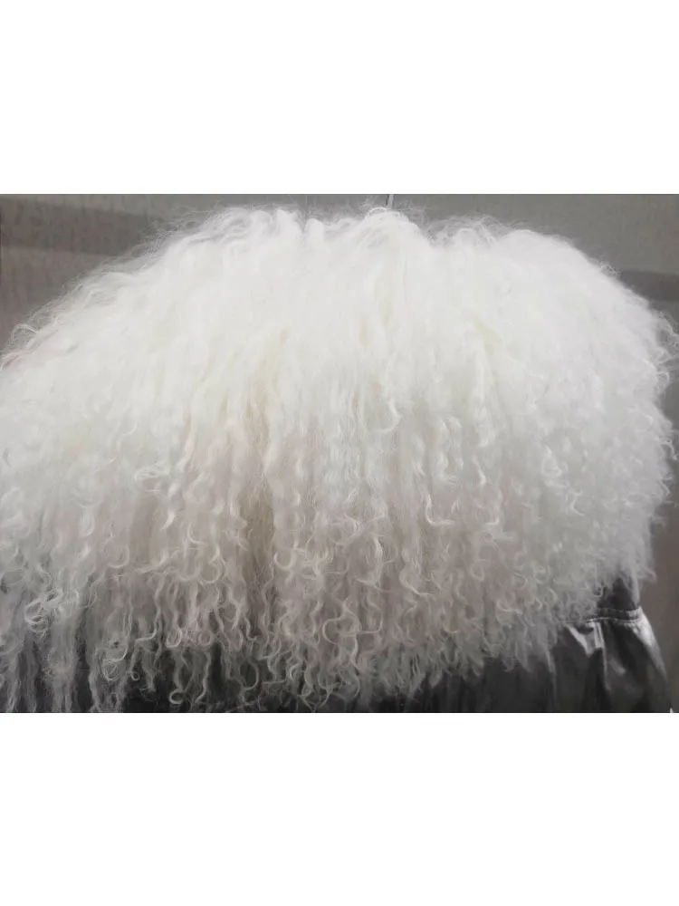 2019 зимняя женская куртка из натурального меха пальто Лисьего свободное короткое