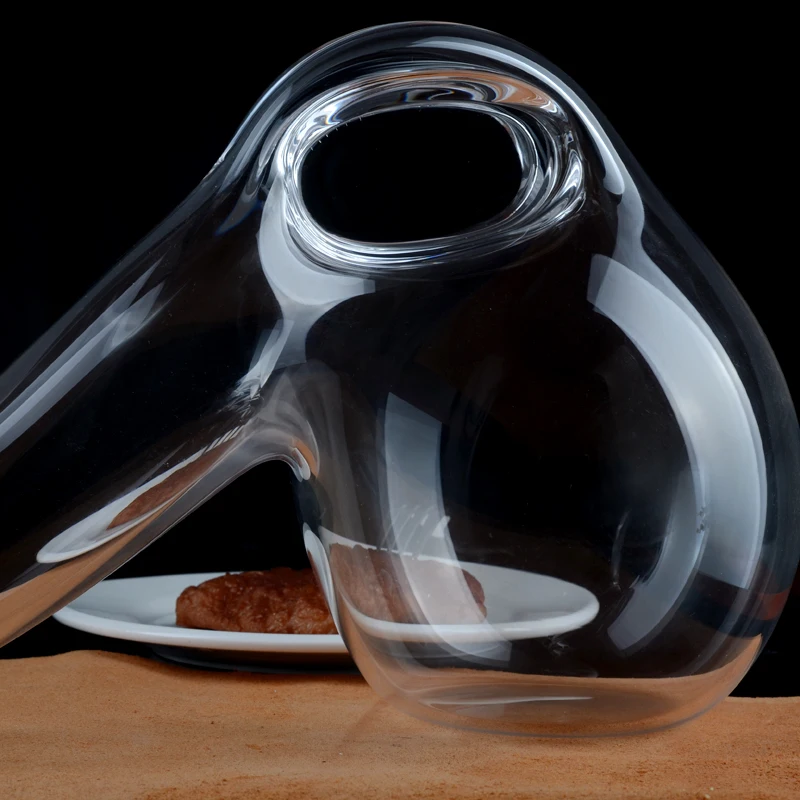 

Handmade crystal goblet Wine decanter creative set shipping wine bottles