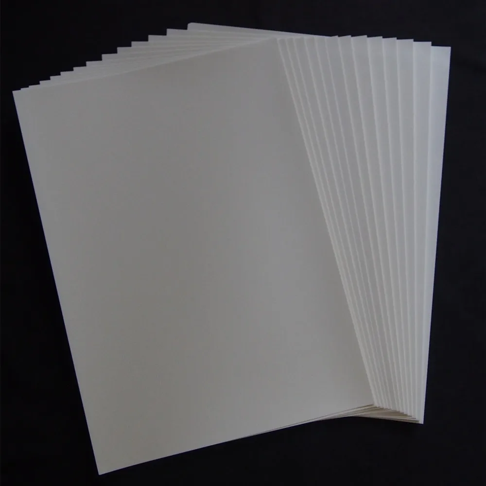 A5 Size Inkjet Water Slide Decal Paper Transparent Color Art Printing Papel Transfer Waterslide 20 sheets/bag |