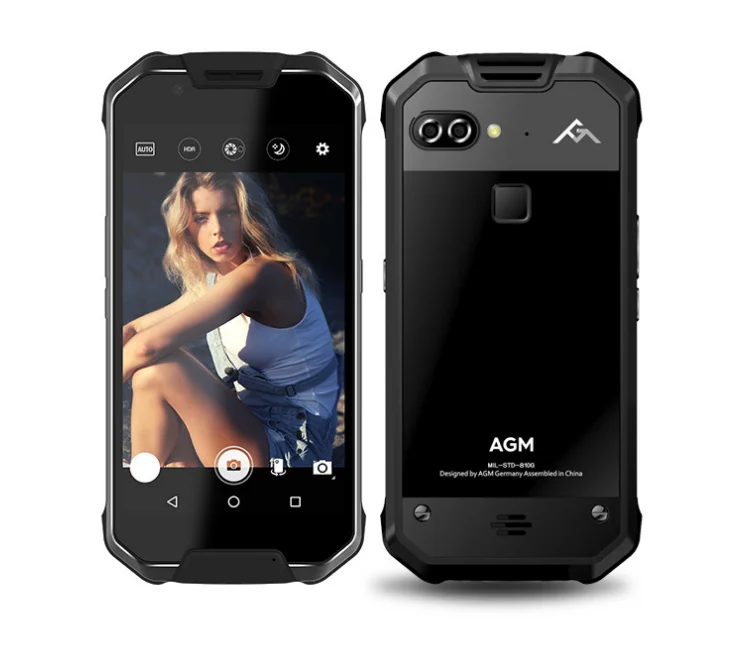 AGM X2 5 &quot4G смартфон 6G + 64G/128GB Android 7 1 мобильный телефон IP68 Водонепроницаемый Octa Core