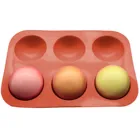 30 # половина шар Сфера силиконовая форма для выпечки в форме цветка сдобы шоколадные формы для печенья пресс-формы для выпечки панорамирования для конфет от китайского производителя шоколадная выпечка для выпечки