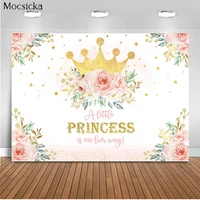 mocsicka baby shower background flower crown decoration style child portrait photo background photography banner