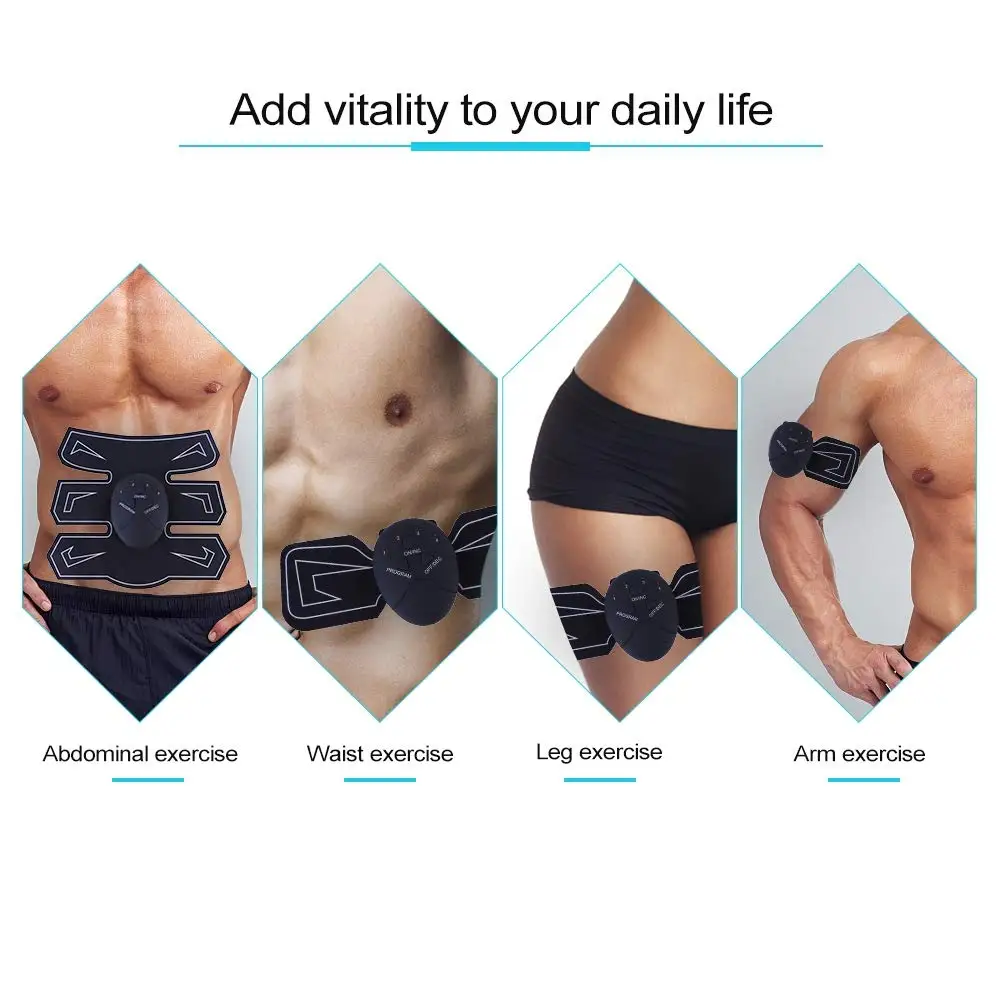 Abs силовой массажер стимулятор мышц брюшного пресса электронный беспроводной