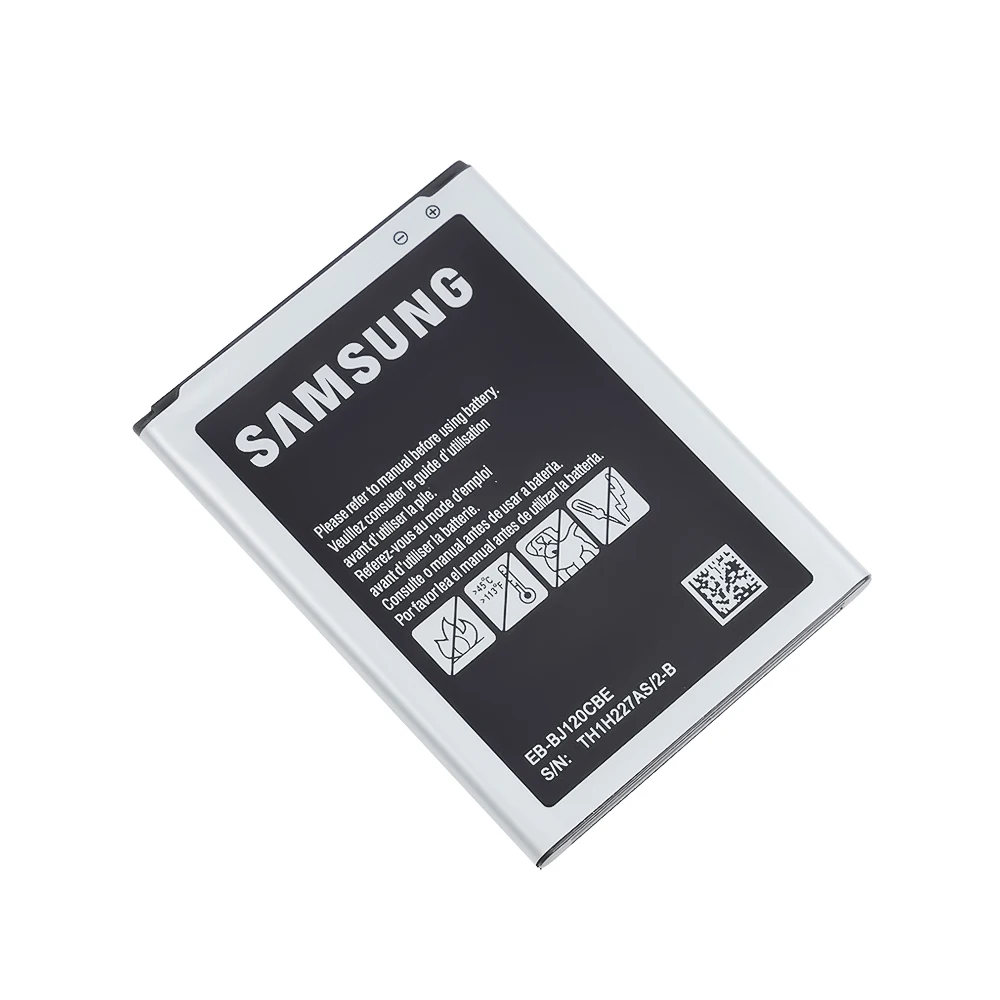 100% Оригинальная Аккумуляторная батарея для Samsung Galaxy Express 3 J1 2016 J120 EB-BJ120CBE J120A J120F/DS