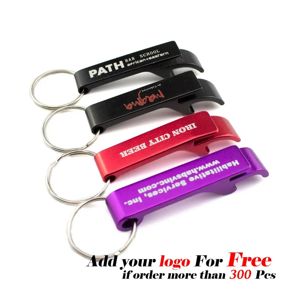 TEMLUM 6 шт. открывалка для бутылок брелки алюминиевые пивные открывалки с логотипом