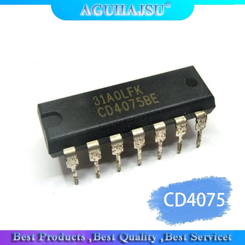 5 шт./лот CMOS 3 3-вход или ворота CD4075 CD4075BE HCC4075B HCF4075B оригинальный продукт |