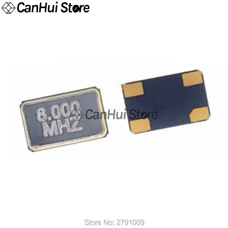 10 шт. SMD 5032 пассивный кварцевый генератор 2PIN/4PIN 8M 10M 11 0592 M 12M 13 56 16M 20M 22 1184 24M 25M 27M 27 12 30M