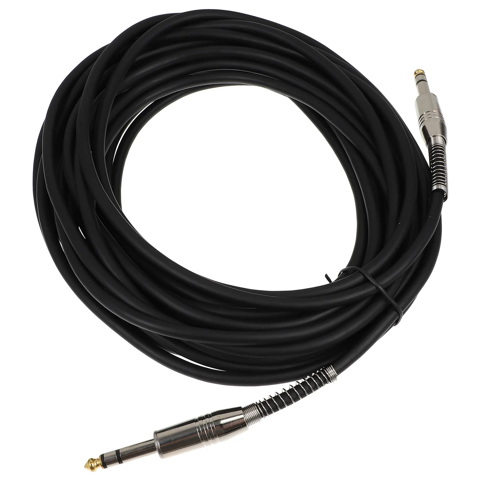 

1pc Stage Signal Audio Cable Electric Guitar Cable Extension Cord Wire (Black)