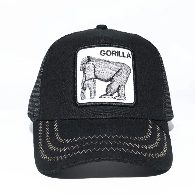 Новинка, Goorin, летняя бейсболка с вышивкой в виде животного, s, для женщин и мужчин, Регулируемая Кепка с сеткой, Snapback, Кепка для мужчин, Кепка в стиле хип-хоп - Цвет: 14