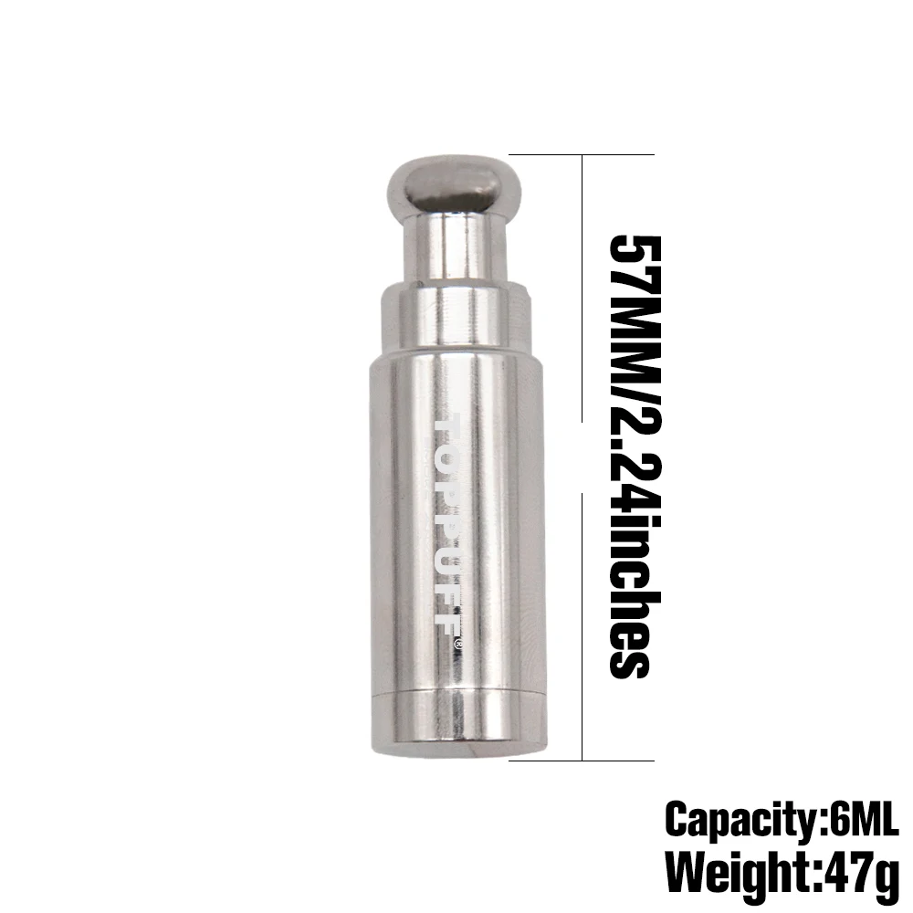 Богатая собака латунный нюхательный нюхатель порошок ракета диспенсер трубы