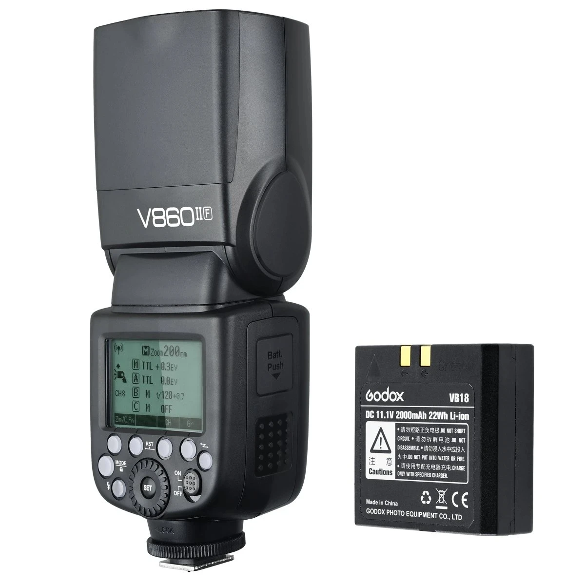 GODOX V860IIC V860IIN V860IIS V860IIO V860IIF Li-ion Battery TTL 2.4G HSS Flash Speedlite for Canon Nikon Sony Olympus Fuji | Электроника