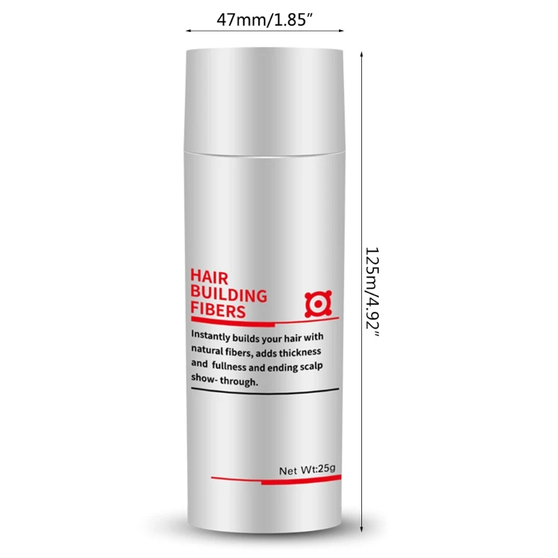 

28g Disposable Hair Building Fibers Powder Spray Conceals Hair Loss Instantly Regrowth Thinning Hair Thicker Fuller P9YD