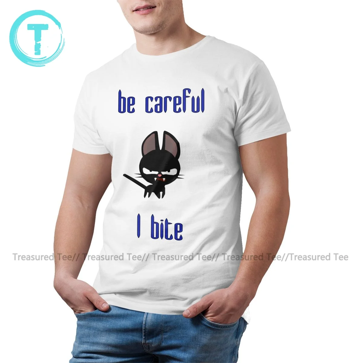 

Animal Bite T Shirt Fashion 100 Percent Cotton Streetwear T-Shirt Short Sleeve Printed Tee Shirt 5XL Mens