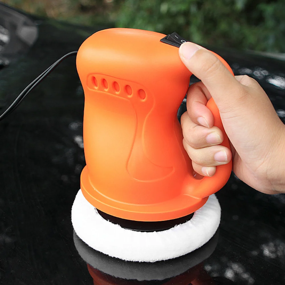 

12V Car Polisher Waxer Kit Waxing Polishing Machine (Orange)