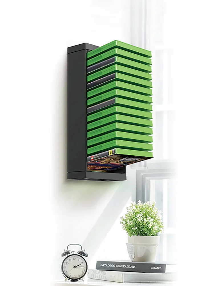 Switch Game Disc Wall Mount Stand 14 Cd Boxes Slots Holder for Xbox One Ps4 PS5 Nintendo Cards Case Organizer |