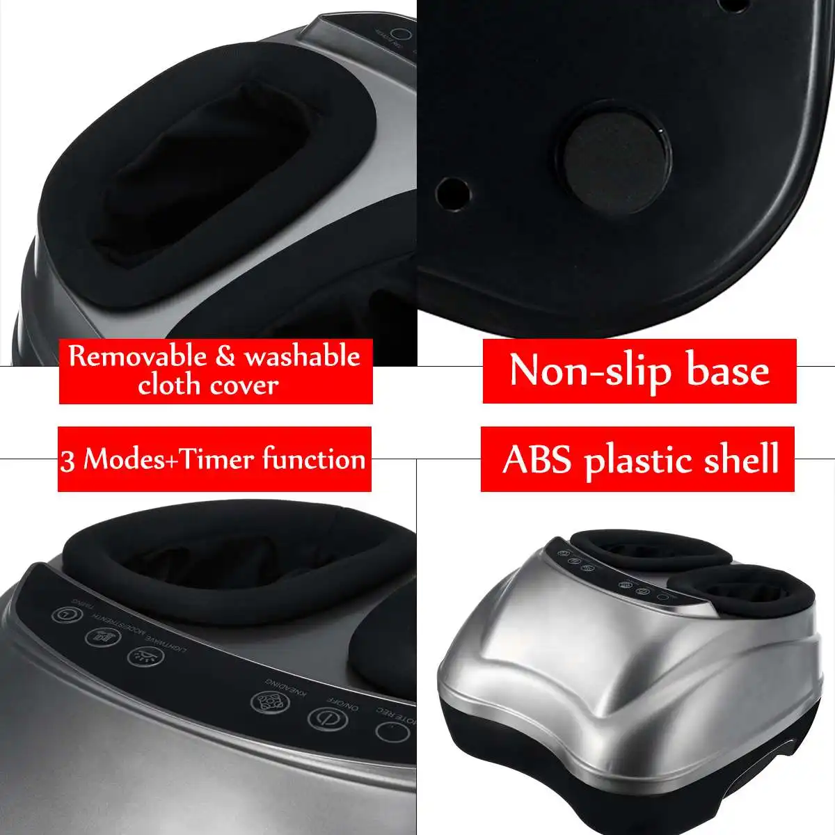 Модернизированный Электрический вибрирующий массажер для ног аппарат сжатия