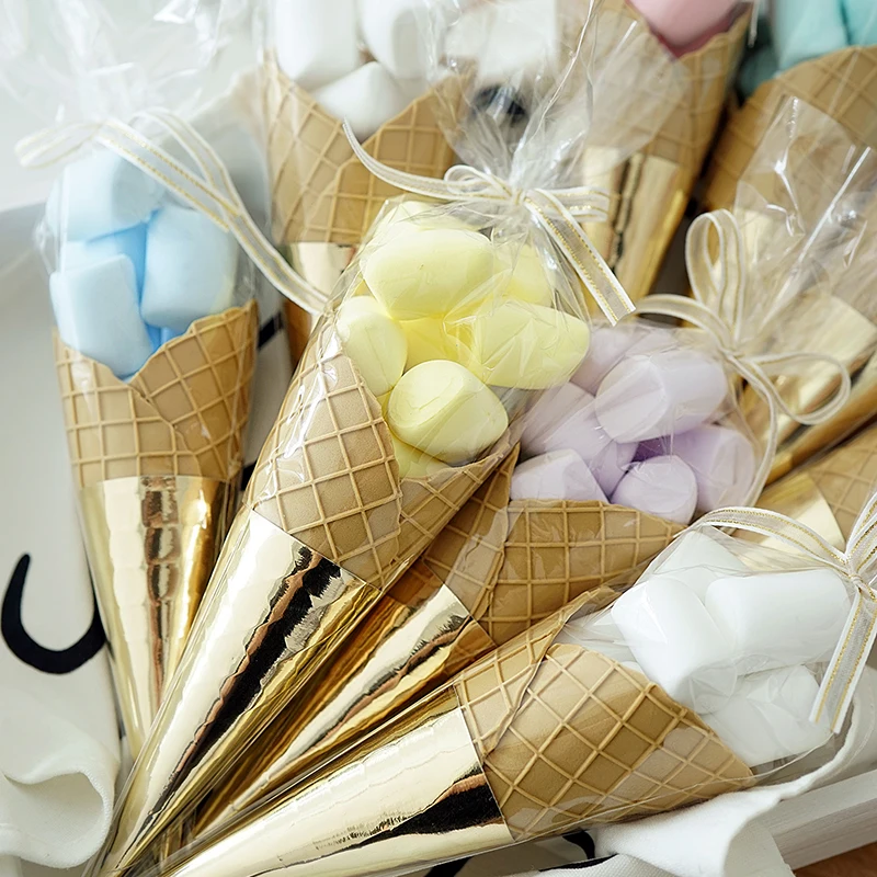 Искусственный свисающий сахар SWEETGO мороженое модель десерта из зефира