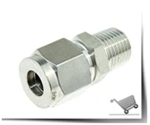1/" 1/2" BSP NPT внутренняя резьба x 8 мм 10 мм 12 мм 1/4 1/2 OD трубка двойной наконечник Компрессионный фитинг соединитель из нержавеющей стали 304