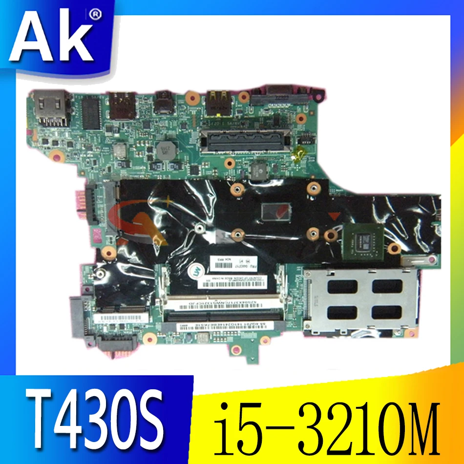 

Akemy FRU 04X3717 материнская плата для ноутбука lenovo thinkpad T430S i5-3210M DDR3 материнская плата