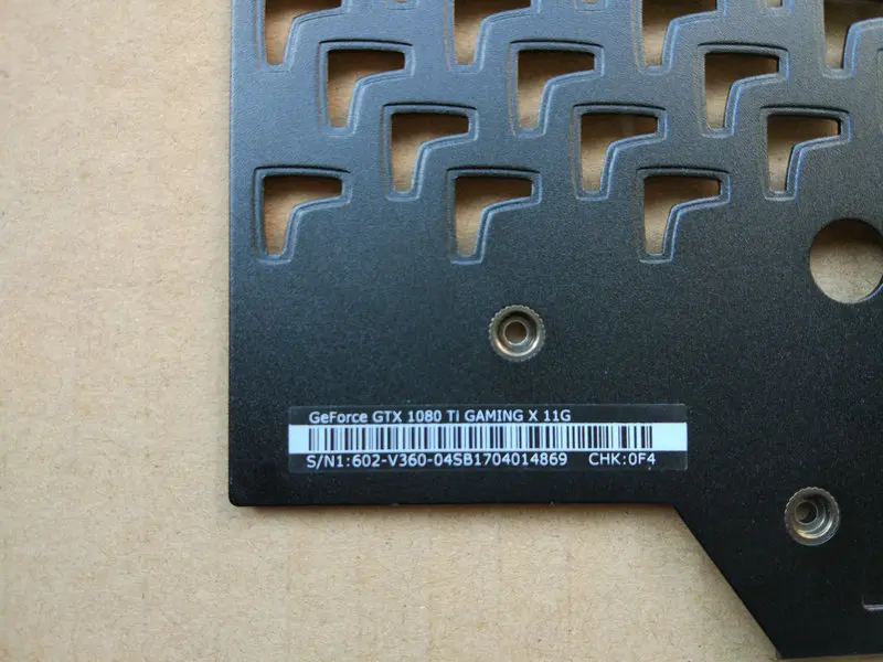 Оригинальный игровой бронированный Вентилятор Охлаждения видеокарты для MSI