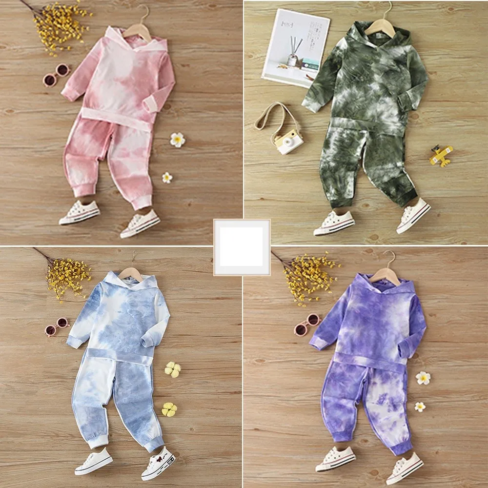 Детская одежда для мальчиков и девочек синий свитер с длинным рукавом капюшоном