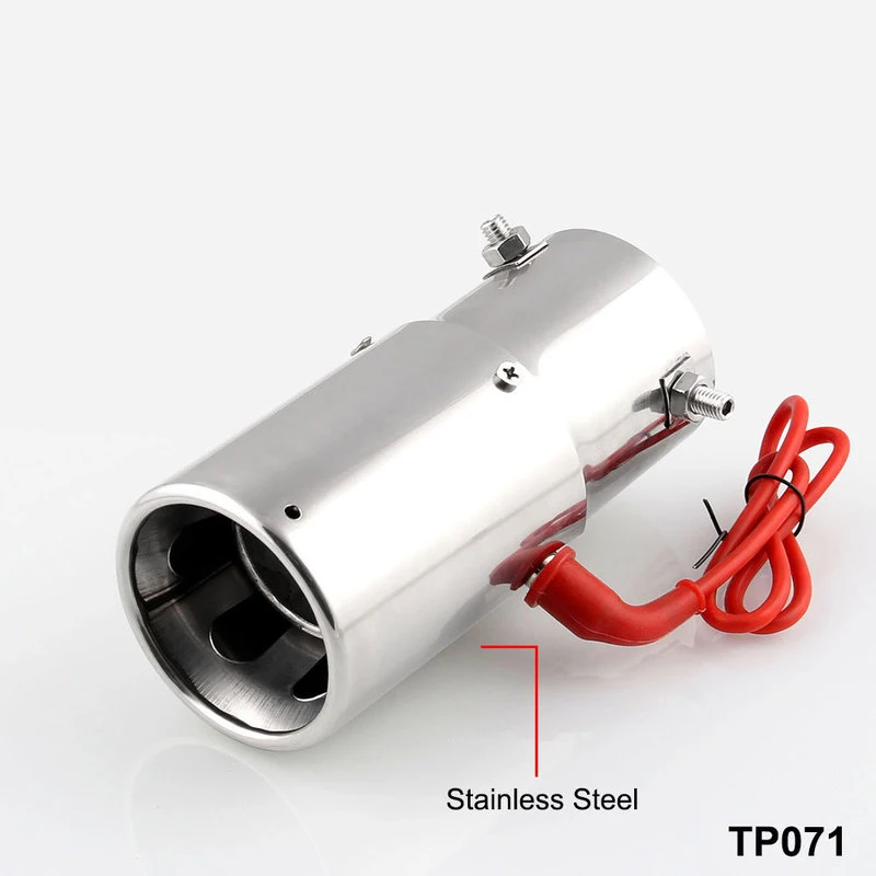 Автомобиль Универсальный хвост горло красный светодиод пожарное дыхание