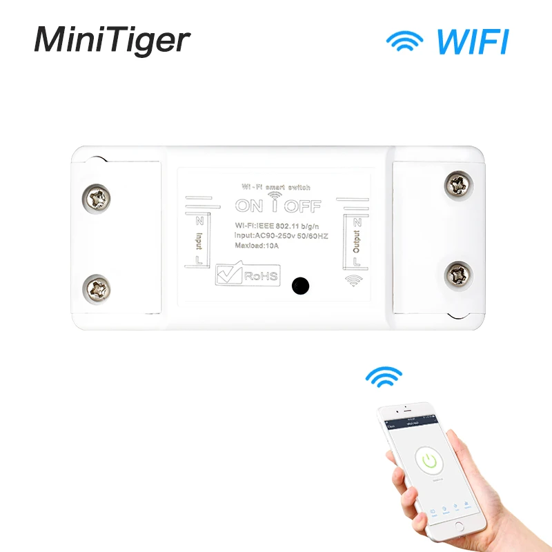 Умный выключатель Minitiger Tuya с поддержкой Wi Fi и таймером|Выключатели| |
