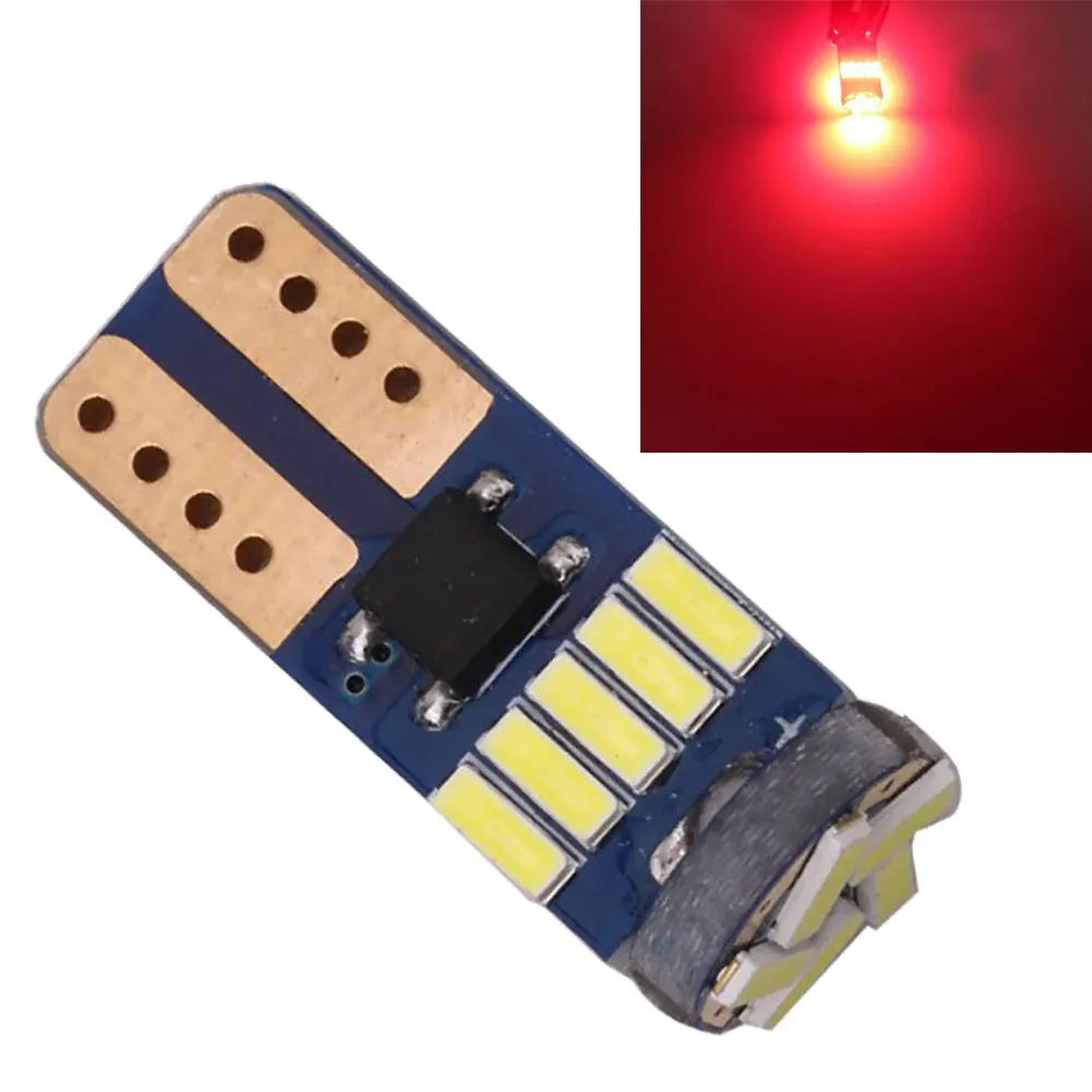 T10 4014 W5W LED Canbus безотказный автомобильный номерной знак светодиодный светильник