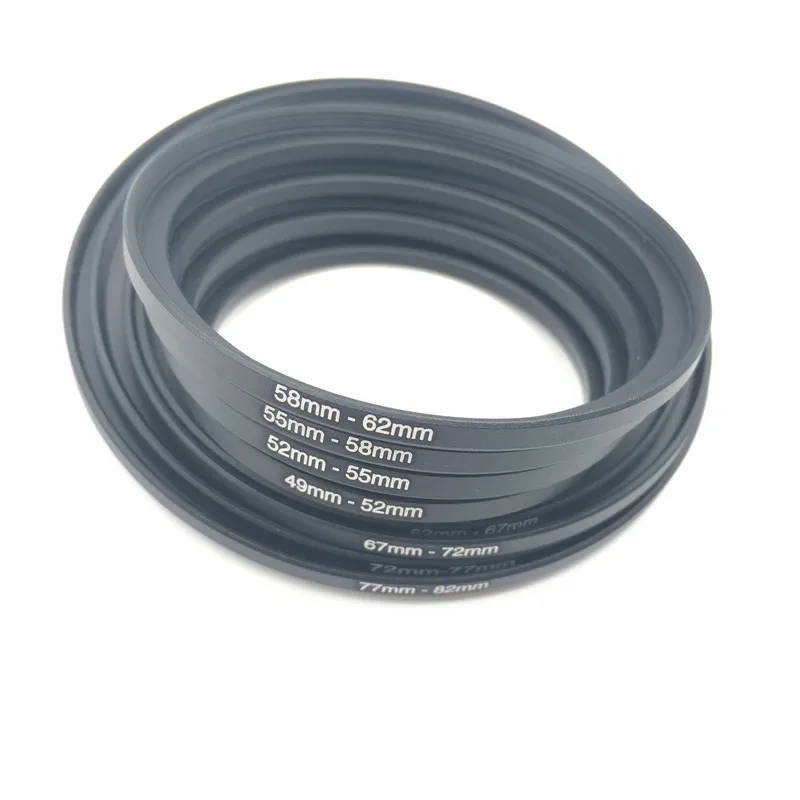 9 шт. металлические повышающие кольца алюминиевый Универсальный адаптер для